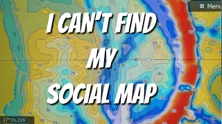 Where do i find my social map on my  lowrance unit ?