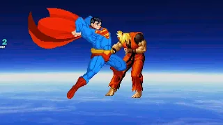 SUPERMAN vs DRAGON KEN - Ultra insane fight❗