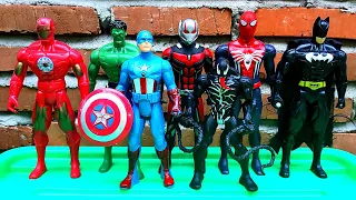 AVENGERS SUPERHERO STORY, MARVEL'S SPIDER MAN 2, HULK, IRON MAN, CAPTAIN AMERICA, VENOM, THANOS