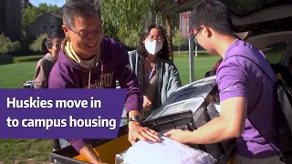 UW students move in to campus housing