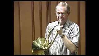 Mozart Horn Concerto nr.3, 1. and 3. movement on Natural Horn in Osaka 2008. Ab Koster- Natural Horn