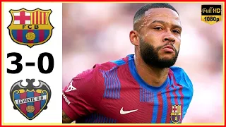 Barcelona vs Levante 3−0 - Extеndеd Hіghlіghts & All Gоals 2021 HD