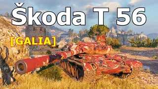 World of Tanks Škoda T 56 - 5 Kills 7,3K Damage