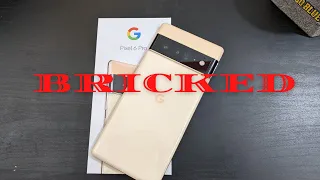 Google Pixel 6 Pro Is Dead -The December Update Bricked My Pixel