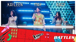 Max, Kacy & Kayleen Perform 'Mamma Mia' | The Battles | The Voice Kids Malta 2022