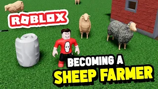 Becoming a SHEEP FARMER in Farming and Friends (Roblox)
