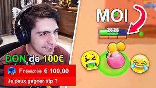 J'ai PAYÉ des STREAMERS pour GAGNER un DÉFILÉ DE MODES sur Brawl Stars avec les PIRES SKINS !