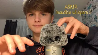 ASMR Inaudible whispers ❤️ :)