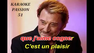 KARAOKE JOHNYY HALLYDAY . La bagarre  parc des princes 1993  KARAOKE PASSION 51