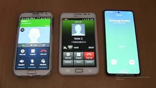 Over the Horizon Incoming call & Outgoing call at the Same time Samsung Galaxy A51+Note 1+Note 2