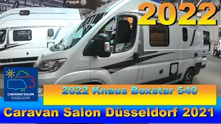 2022 Knaus Boxstar 540 Road Interior Exterior Walkaround Caravan Salon Düsseldorf 2021