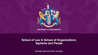 Graduation 2023: School of Law & School of Organisations, Systems and People