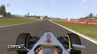 F1 2011 Nurburgring Time Trial with Kers and DRS 1:27:741