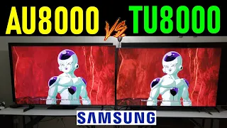 Samsung AU8000 vs TU8000: Which one has more brightness and less Clouding? 4K HDR Smart TVs