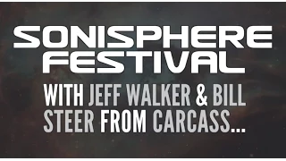 CARCASS - Jeff Walker and Bill Steer at Sonisphere Festival 2014 (OFFICIAL INTERVIEW)