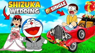 Doraemon Wedding With Shizuka ❤️|| 🤣Funny Game Dream Wedding