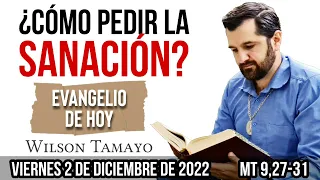 Evangelio de hoy Viernes 2 de Diciembre (Mt 9,27-31) | Wilson Tamayo | Tres Mensajes