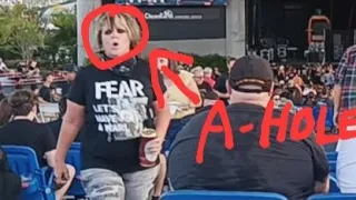 Asshole at Tampa Original Misfits concert gets what she deserves