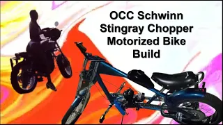 OCC Schwinn Stingray Chopper Motorized Bike Full Walk Around😁