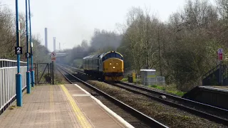 Class 37418 Cardiff Canton- Landore T.M.D with Rumbles and Tones 23 03 2020