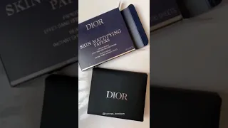 DIOR SKIN MATTIFYING PAPERS #diorbeauty #diormattifyingpapers #diorskinmattifyingpapers #diorskin