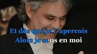 La Vie en Rose Andrea Bocelli ft. Edith Piaf Karaoke Ritchie´s