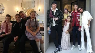David Beckham & Victoria Beckham's Cutest Moments with Kids 2018