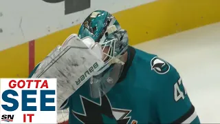 GOTTA SEE IT: Flames Score TWICE In First 30 Seconds To Stun Sharks Early