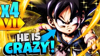 He's Actually CRAZY at MAX Power! (Dragon Ball LEGENDS)
