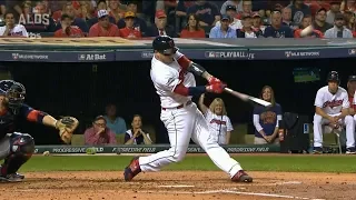 2016 ALDS: Cleveland Indians hit three home runs in one inning.
