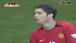 Cristiano Ronaldo Vs Manchester City Home 03-04