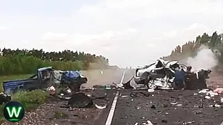 Tragic! Ultimate Near Miss Video On Road Moments Filmed Seconds Before Disaster To Make You Panic !