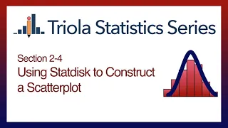 Statdisk Section 2-4: Using Statdisk to Construct a Scatterplot