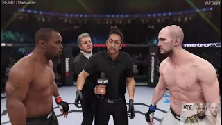 UFC® 220 | Daniel Cormier vs. Volkan Oezdemir - Light Heavyweight Championship | Fight Simulation