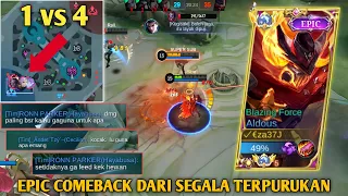 HARDGAME PARAH! BERJUANG MATI MATIAN DI BASE! DEMI MMR ALDOUS! | ALDOUS BEST BUILD 2023 - MLBB