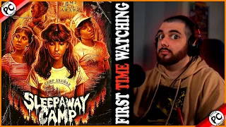 SLEEPAWAY CAMP 1983 FULL MOVIE REACTION!! FIRST TIME WATCHING