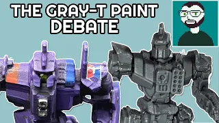 Battletech: What's the deal with the "The Great paint debate"?