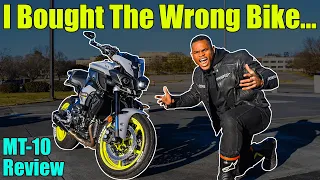 Yamaha R1 Owner Reviews MT-10 | 1000cc Naked vs Sport Bike | First Ride & Motorcycle Review