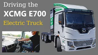 XCMG E700: driving a battery-swapping, fully electric truck in New Zealand