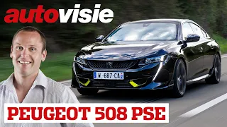 Hoe sportief kan een plug-in hybride zijn? | Peugeot 508 PSE | Autovisie