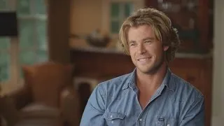 Chris Hemsworth is Mega Hot Behind the Scenes of 'Vacation'