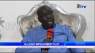 Gov. Obaseki Denies Plot To Impeach His Deputy, Comrade Philip Shaibu