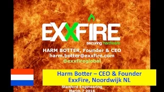 Netherlands :: Harm Botter - ExxFire - Disrupting Fire Suppression - Mar 7 2016