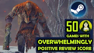 50 Games with Overwhelmingly Positive Reviews on Steam! | 2024 | (Steam sale prices included)