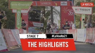 Stage 7 - The highlights | #LaVuelta21