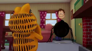 garfield spider meme