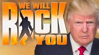 Trump Sings "We Will Rock You" By Queen