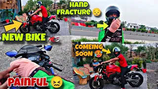 @aalyanvlogs1299 BUYING A NEW BIKE😍@sam..vlogs786 HAND FRACTURE 🥺