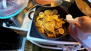 December 31, 2020/450 Getting the Food ready for New Years 2021 celebrations