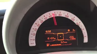 2015 Smart Forfour 1.0 0-100 Km/h